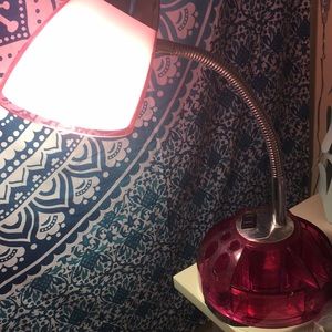 Pink Adjustable Lamp